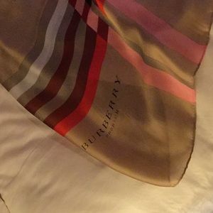 Burberry Silk Scarf